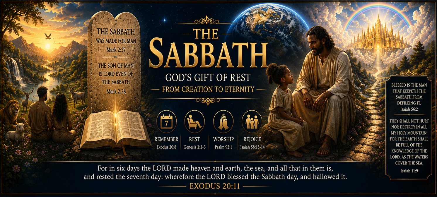 The Sabbath — God's gift of rest from creation to eternity